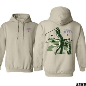 Michelob Ultra Golf Hoodie, Classic Golfing Theme, Perfect for Golf Lovers, Gift for Men, Gift for Women, Gift for You , Hoodie Design