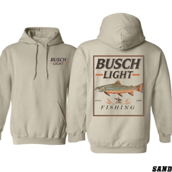 Busch Light Fishing Design, Outdoor Casual Hoodie, Classic and Sporty Style , Hoodie Style, Street Life Style