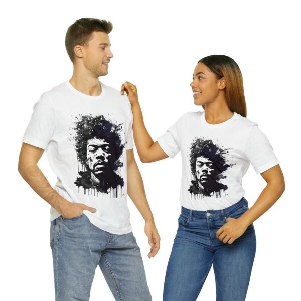 Jimi Hendrix Vintage style, White T-shirt, Classic Rock, Best seller, Comfortable T-shirt, Stylish Top, Street Life Style, Trending T-Shirts - Image 3