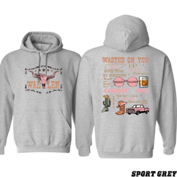 Wallen Song Collage Design, Casual Wear Hoodie, Country Music Inspired , Street Life Style, Street Life Style - Image 6