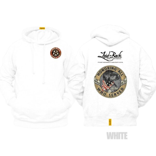 Ligosta Vintage, Cars Club Hoodie, Unisex Hoodie Featuring Honoring All Who Served Graphic, Perfect For Patriotic Fans 26 - Image 3