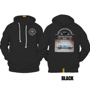 Ligosta Vintage, Cars Club Collection Hoodie, Unisex Hoodie Featuring Jaguar E-Type Graphic, Perfect For Classic Car Enthusiasts 04