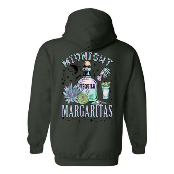 Midnight Margaritas Hoodie, Colorful Tequila and Margarita Design, Perfect for Party Lovers, Ideal for Casual Wear, Comfortable and Stylish, Hoodie For Men, Hoodie For Women , Hoodie Design - Image 6
