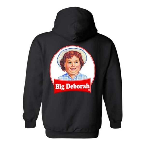 Big Deborah Hoodie, Vintage Inspired Character Design, Perfect for Nostalgic Fans, Ideal for Casual Wear, Menswear Unisex