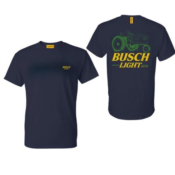 Busch LLight TShirt, Tractor Design, Men's Country Clothing, Perfect for Beer Lovers and Farmers, Ideal for Casual Wear, Comfortable and Stylish, TShirt For Men, TShirt For Women, Tops Underwear, Street Life Style - Image 4