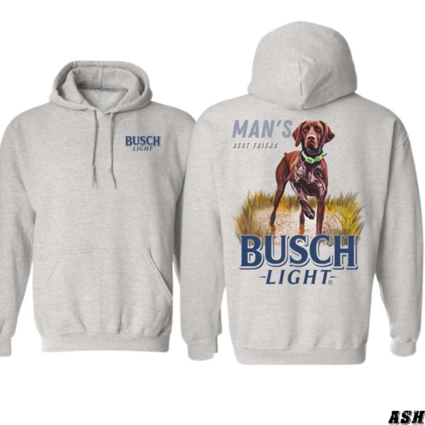 Busch iLight Hoodie, Man's Best Friend Dog Design Shirt, Trendy Hoodie for Men and Women , Hoodie Design - Image 9