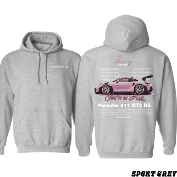 Barstool Golf Hoodie, Porsche 911 GT3 RS Design, Trendy Hoodie for Men and Women , Hoodie Design - Image 6