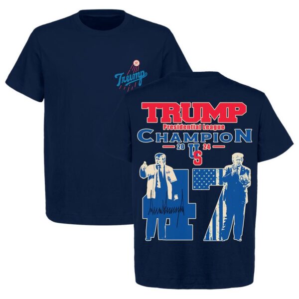 US Donald Trump Champion Los Angeles Inspired Graphic T-Shirts, Heavy Cotton Gildan 5000 Shirts for Men and Women, Perfect for Trump Supporters - Image 3
