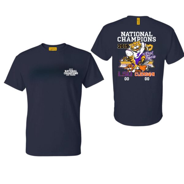 2019 National Champions LSU Tigers TShirt, Celebrate Victory with Iconic Tiger Design, Street Life Style - Image 3