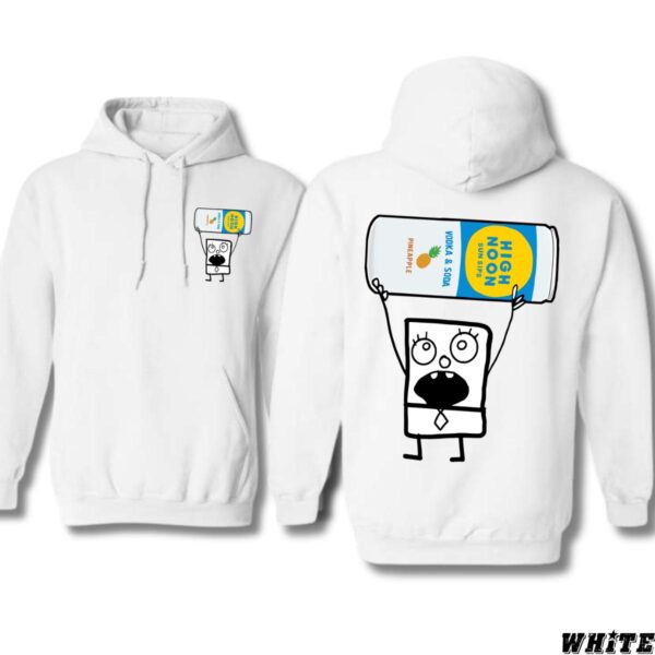 High Noon Hoodie, Fun Cartoon Character Design, Perfect for Vodka & Soda Fans, Ideal for Casual Outings, Cozy and Humorous, Unisex Hoodie for Men and Women , Winter Fashion - Image 4