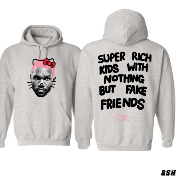 Frank Ocean Hello Kitty Design, Streetwear Hoodie, Bold and Playful Statement , Hoodie Style, Street Life Style - Image 9