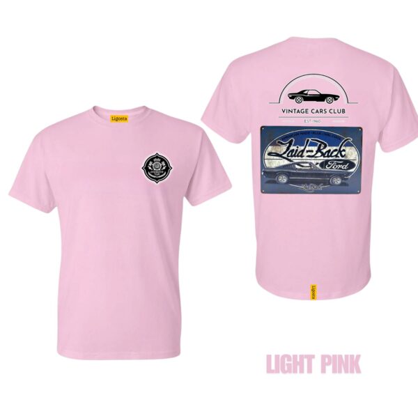 Ligosta Vintage, Cars Club Collection T-Shirt, Unisex T-Shirt Featuring Laid-Back Ford Graphic, Perfect For Retro Car Enthusiasts 07 - Image 4