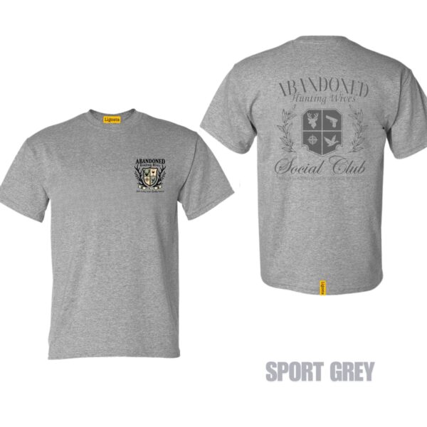 Ligosta Vintage, Abandoned Hunting Wives T-Shirt, Unisex T-Shirt Featuring Social Club Graphic, Perfect For Hunting Season Fans 30 - Image 5