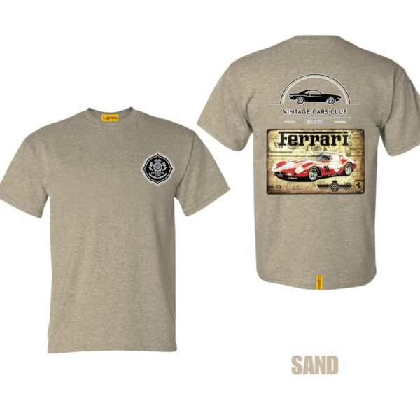 Ligosta Vintage, Cars Club T-Shirt, Unisex T-Shirt Featuring Ferrari 250 GTO Graphic, Perfect For Classic Car Fans 23 - Image 6