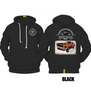 Ligosta Vintage, Cars Club Collection Hoodie, Unisex Hoodie Featuring 70 Boss 302 Trans-Am Graphic, Perfect For Classic Muscle Car Fans 11