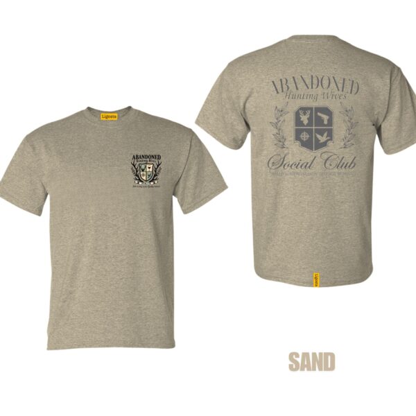 Ligosta Vintage, Abandoned Hunting Wives T-Shirt, Unisex T-Shirt Featuring Social Club Graphic, Perfect For Hunting Season Fans 30 - Image 6