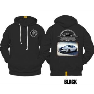 Ligosta Vintage, Cars Club Collection Hoodie, Unisex Hoodie Featuring Ford Mustang Shelby GT350 Graphic, Perfect For Muscle Car Fans 10