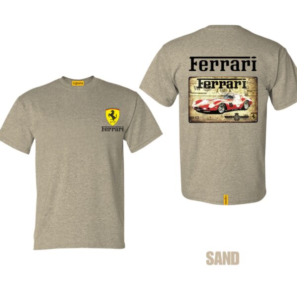 Ligosta Vintage, Cars Club T-Shirt, Unisex T-Shirt Featuring Ferrari 250 GTO Graphic, Perfect For Sports Car Fans 21 - Image 6