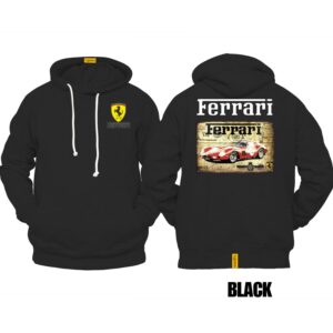 Ligosta Vintage, Cars Club Hoodie, Unisex Hoodie Featuring Ferrari 250 GTO Graphic, Perfect For Sports Car Fans 21