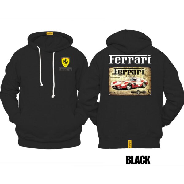 Ligosta Vintage, Cars Club Hoodie, Unisex Hoodie Featuring Ferrari 250 GTO Graphic, Perfect For Sports Car Fans 21