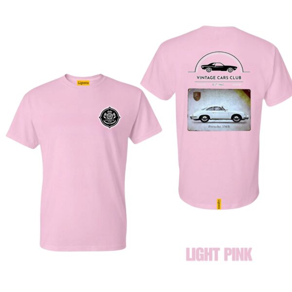 Ligosta Vintage, Cars Club Collection T-Shirt, Unisex T-Shirt Featuring Porsche 356B Graphic, Perfect For Classic Car Lovers 02 - Image 4