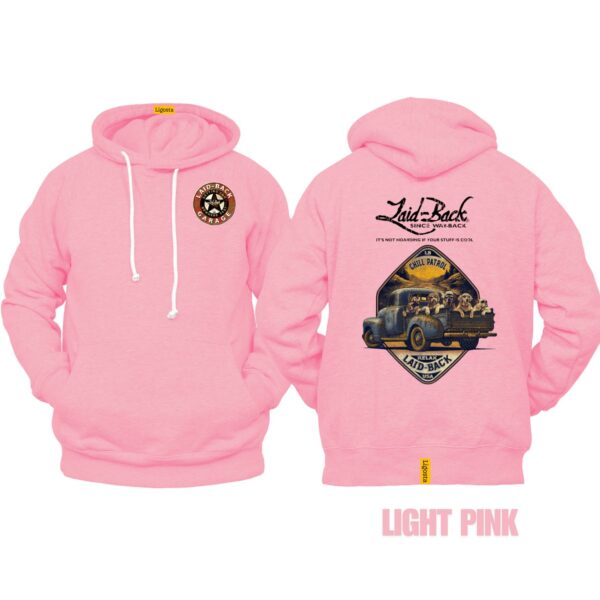 Ligosta Vintage, Laid-Back Hoodie, Unisex Hoodie Featuring Chill Patrol Truck Graphic, Perfect For Retro Truck Fans 24 - Image 4