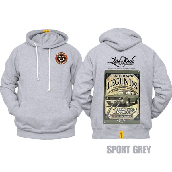 Ligosta Vintage, Cars Club Hoodie, Unisex Hoodie Featuring Laid-Back Camaro Legends Graphic, Perfect For Classic Car Fans 25 - Image 5