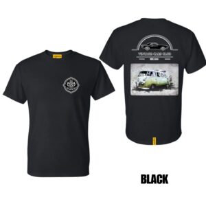 Ligosta Vintage, Cars Club T-Shirt, Unisex T-Shirt Featuring VW Green Camper Van Graphic, Perfect For Retro Van Enthusiasts 19