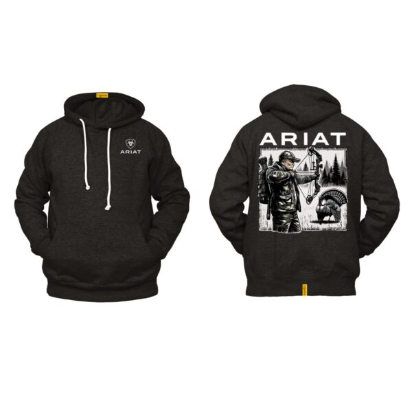 Ariat Hoodie, Trump Turkey Hunting, Trump Bow Hunting Sublimation, Trump 2024, America Great Again