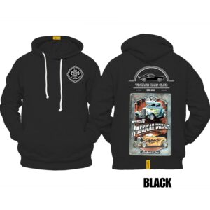 Ligosta Vintage, Cars Club Hoodie, Unisex Hoodie Featuring American Dream Hot Rod Graphic, Perfect For Classic Car Fans 20