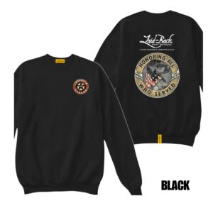 Ligosta Vintage, Cars Club Sweatshirt, Unisex Sweatshirt Featuring Honoring All Who Served Graphic, Perfect For Patriotic Fans 26