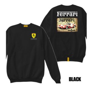 Ligosta Vintage, Cars Club Sweatshirt, Unisex Sweatshirt Featuring Ferrari 250 GTO Graphic, Perfect For Sports Car Fans 21