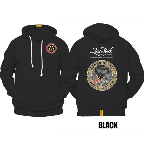 Ligosta Vintage, Cars Club Hoodie, Unisex Hoodie Featuring Honoring All Who Served Graphic, Perfect For Patriotic Fans 26