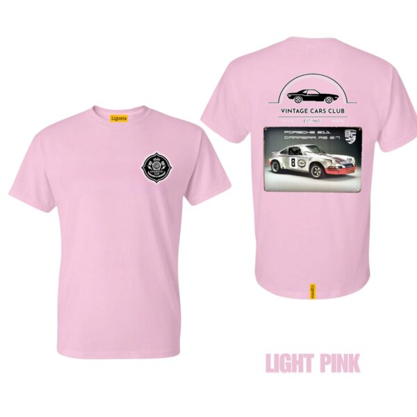Ligosta Vintage, Cars Club Collection T-Shirt, Unisex T-Shirt Featuring Porsche 911 Carrera RS Graphic, Perfect For Racing Car Fans 08 - Image 4