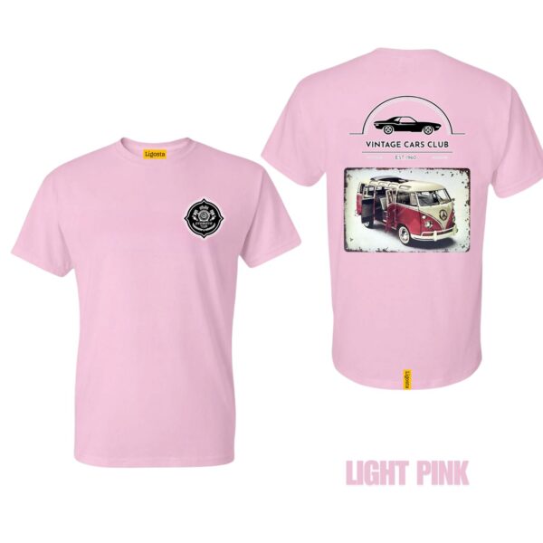 Ligosta Vintage, Cars Club T-Shirt, Unisex T-Shirt Featuring VW Camper Van Graphic, Perfect For Retro Van Lovers 18 - Image 4