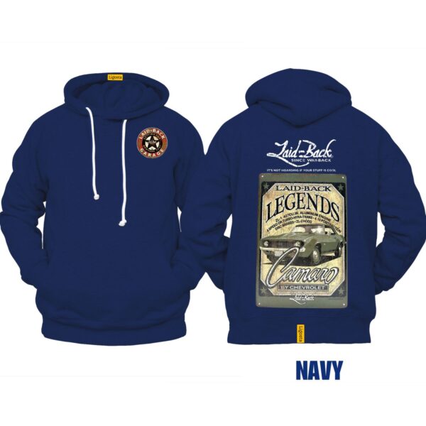 Ligosta Vintage, Cars Club Hoodie, Unisex Hoodie Featuring Laid-Back Camaro Legends Graphic, Perfect For Classic Car Fans 25 - Image 2