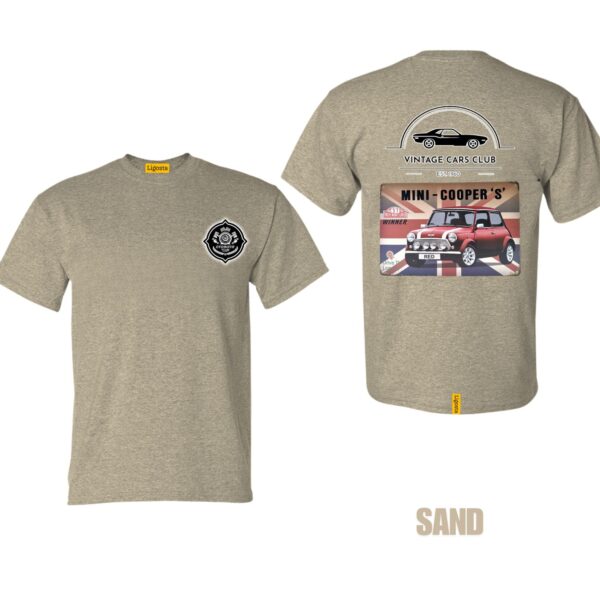 Ligosta Vintage, Cars Club T-Shirt, Unisex T-Shirt Featuring Mini Cooper S Graphic, Perfect For Classic Car Fans 17 - Image 6
