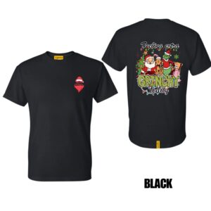 Ligosta Grinchy Vibes Collection T-Shirt, Unisex T-Shirt Featuring Extra Grinchy Holiday Design, Perfect For Festive Fun 10
