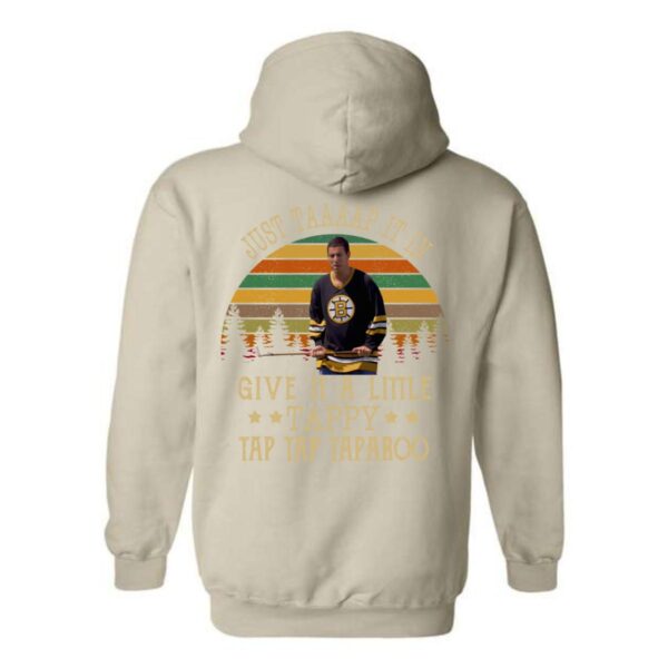 Just Tap It In Hoodie, Funny Hockey Design, Perfect for Sports Fans, Comfortable and Stylish, Menswear Unisex, Street Life Style - Image 3