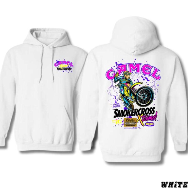 Camel Smokercross Xtreme Hoodie, Vintage Racing Design, Camel Racing Sweatshirt, Off-Road Biker Apparel Wo, Street Life Style - Image 4