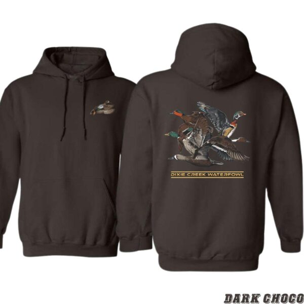 Dixie Creek Waterfowl Hoodie, Detailed Duck and Goose Design, Ideal for Outdoor Enthusiasts, Warm and Stylish, Gift for Men, Gift for Women, Gift for You , Hoodie Design - Image 5