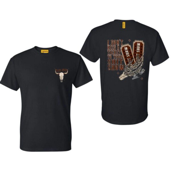 I Don?t Need Ticket, Koe Wetzel, Jessie Murph, Shit Showtickets, Country Songs, Skeleton Shirt, Bull And Skeleton - Image 2