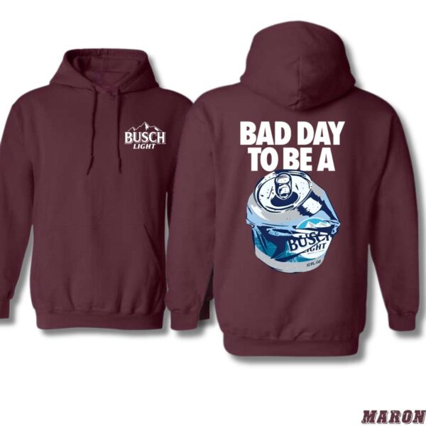 Busch iLight "Bad Day To Be A Can" Unisex Hoodie, Perfect for Casual Wear and Outdoor Events , Hoodie Design - Image 4