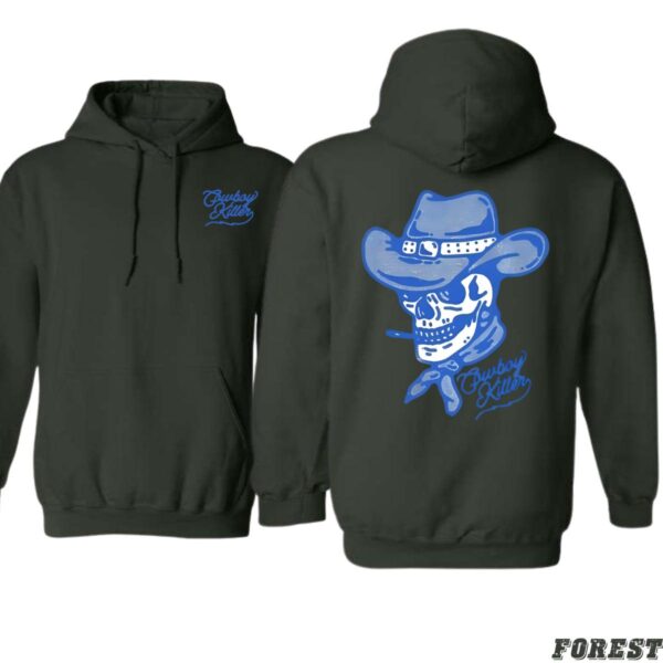 Cowboy Killer Hoodie, Bold Skull and Hat Design, Perfect for Edgy Fashion, Comfortable and Durable, Gift for Men, Gift for Women, Gift for You , Hoodie Design - Image 7