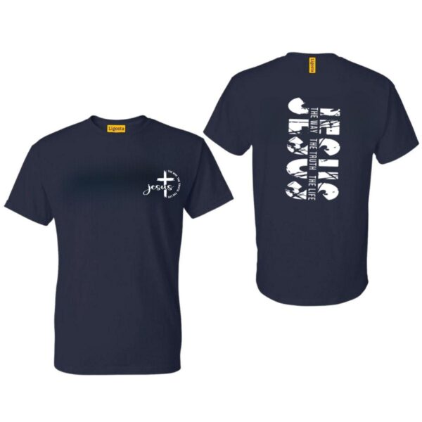 Jesus The Way The Truth The Life, Bible Verse, Jesus Christian Shirt, Church Shirt - Image 3