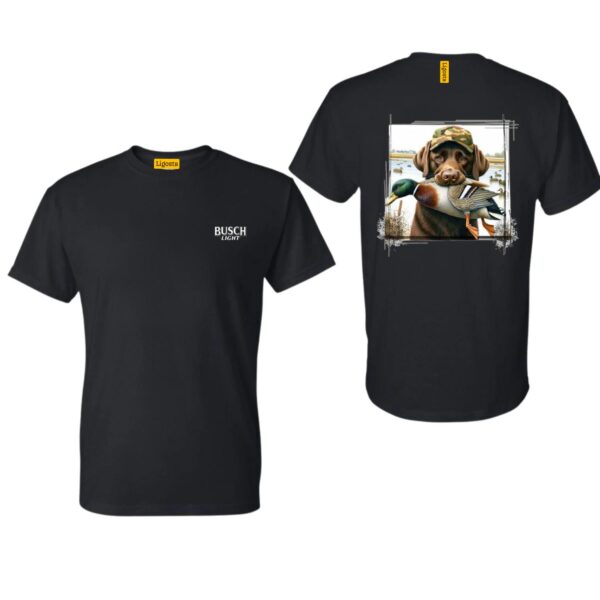 Busch LLight Hunting Dog TShirt, TShirts for Country Girls, Labrador Retriever and Duck Design, Country Living Sweatshirt, Duck Hunting Apparel Wo, TShirt Design, Street Life Style - Image 2