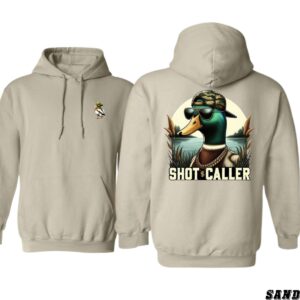 Shot Caller Hoodie, Cool Duck Design Shirt, Trendy Hoodie for Men and Women , Street Life Style, Street Life Style