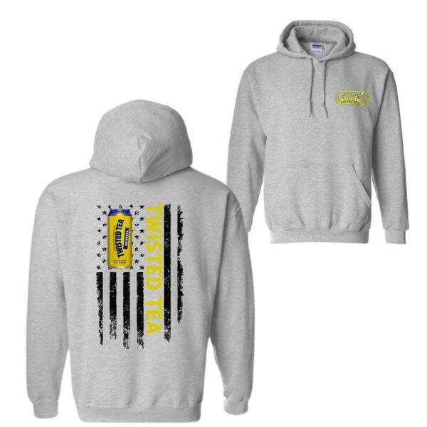 Twisted Tea Logo Flag 2-sided Shirt, Twisted TeaLight Tshirt, Hoodie Style, Unisex Sweaters, Street Life Style - Image 4