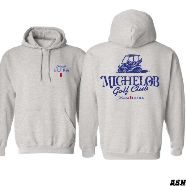 Michelob Golf Club Hoodie, Casual Golf Cart Design, Hoodies for Country Girls, Michelob Ultra Sweatshirt, Golfing Apparel Wo - Image 2