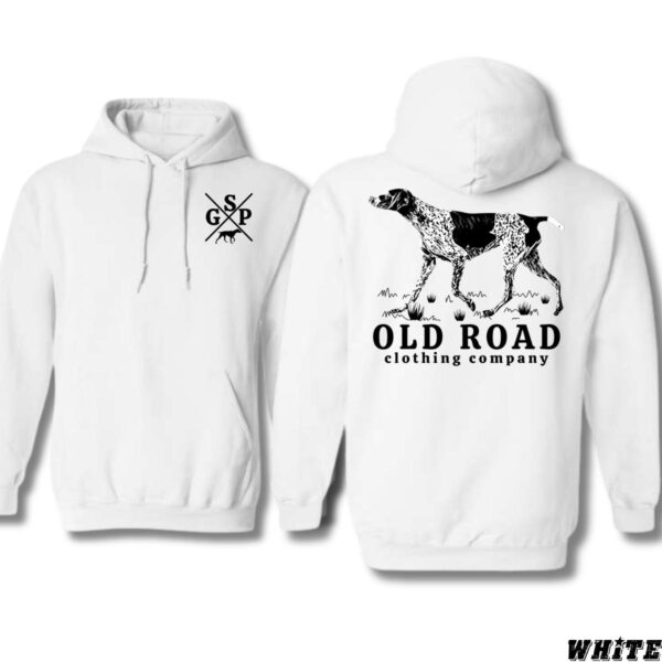 Old Road Clothing Company GSP Dog Design, Casual Wear Hoodie, Classic and Outdoor Style , Hoodie Design - Image 2